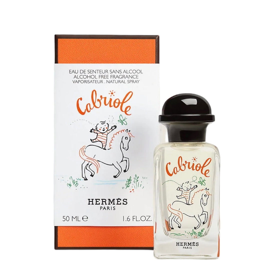 HERMES BABY FRAGRANCE SPRAY CABRIOLE ALCOHOL FREE 50ML